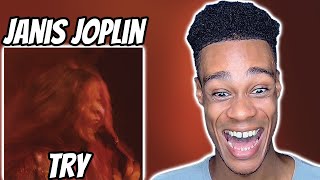 Janis Joplin - Try | FIRST TIME REACTION