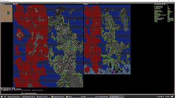 Dwarf Fortress Tutorial 003 - Embark Location Selection