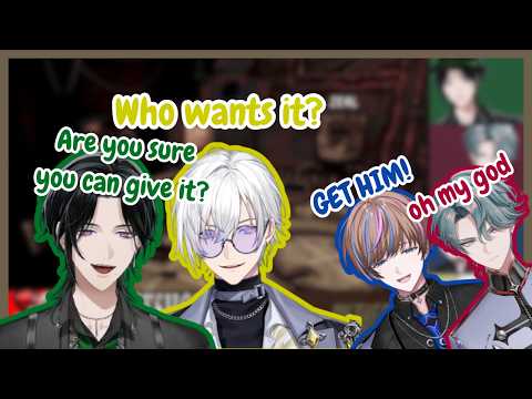 Zeal & Kaelix ragebaiting each other while playing Buckshot Roulette