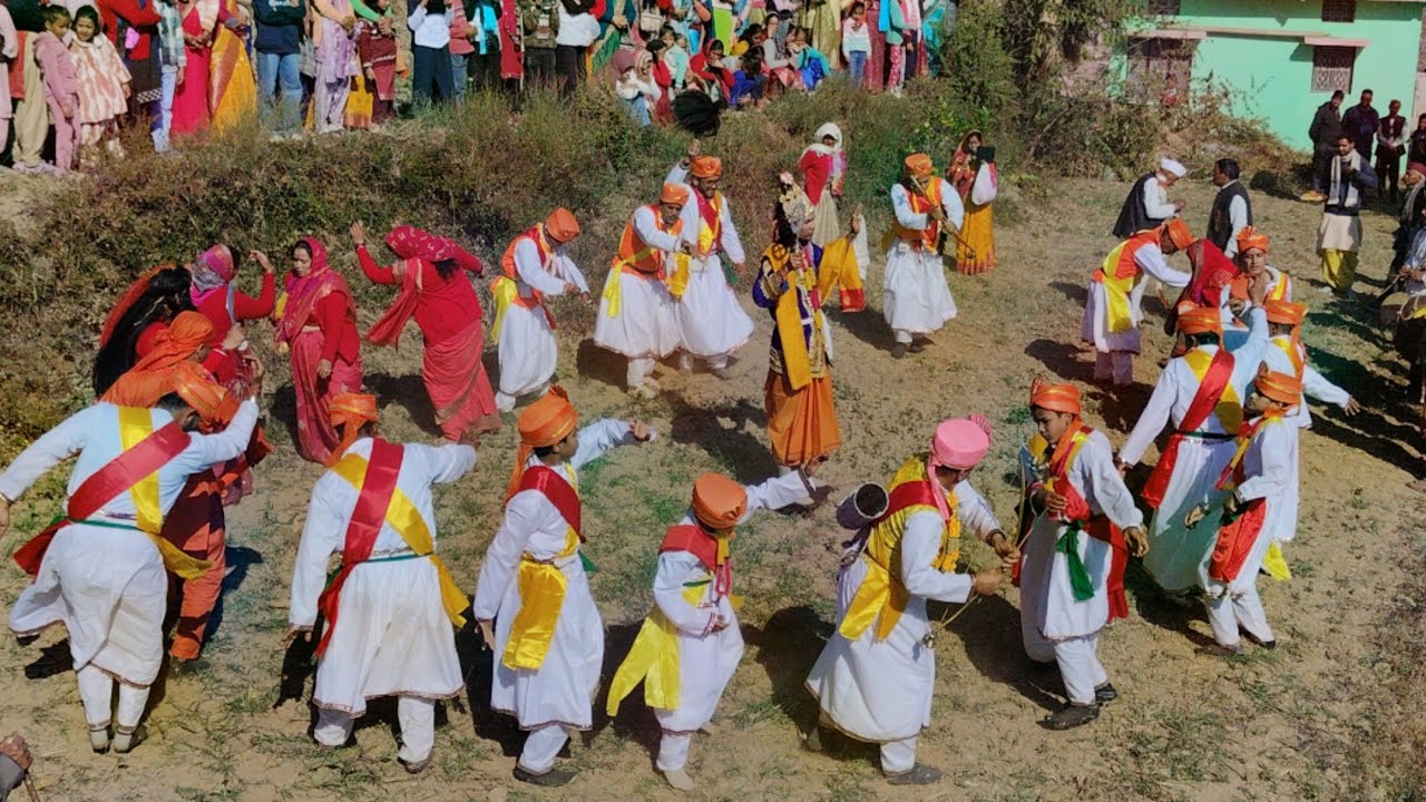 Pandav Nritya at Kaflori | पांडव नृत्य (गेंडा) ग्राम कफलोड़ी Part 1