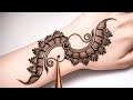 Simple &amp; Beautiful Mehndi Design for Beginners | Full Hand Look