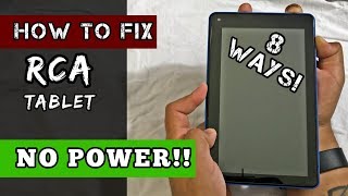 Fix RCA Tablet Doesn