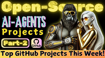 Top 10 GitHub Open Source-projecten: AI-agenten, data en financiën! #174