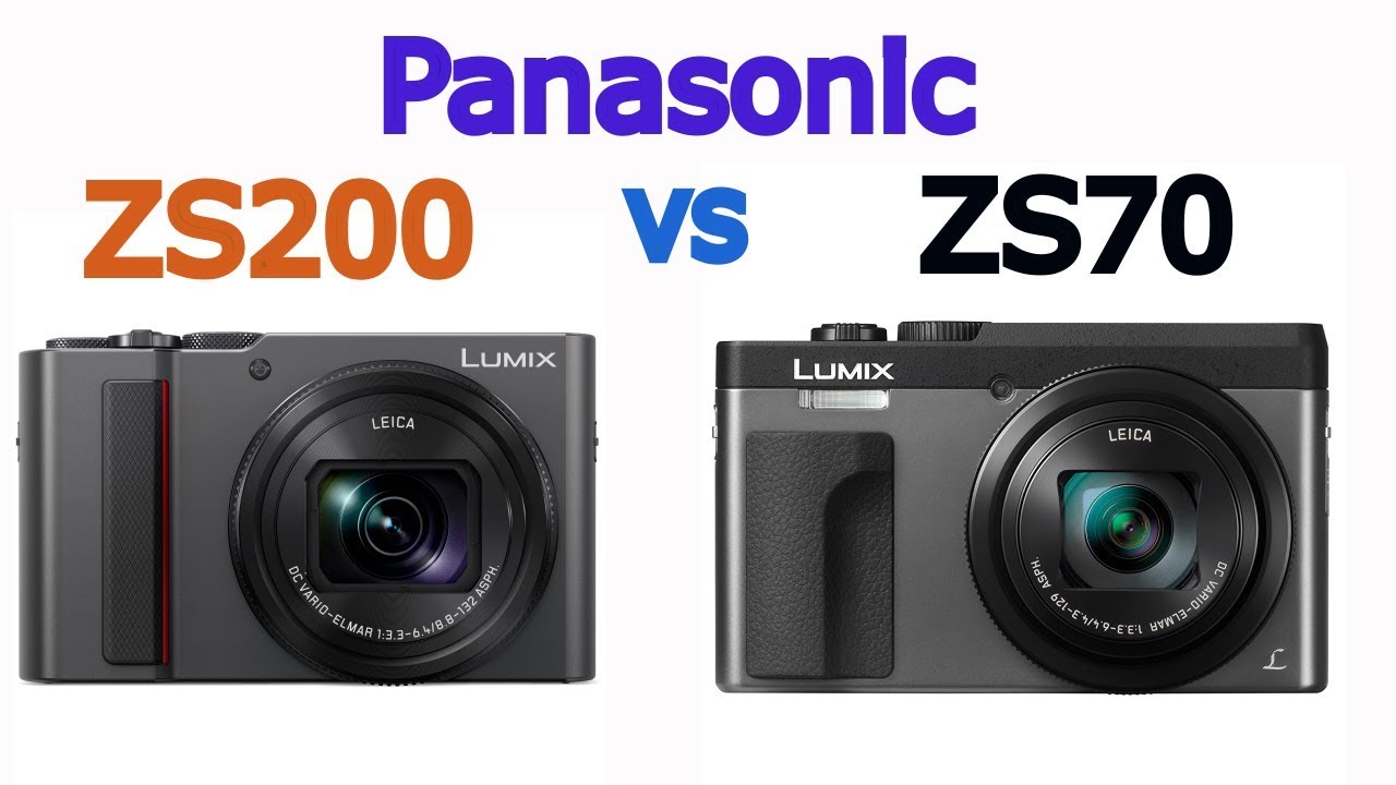 Panasonic ZS200 vs Panasonic ZS70 - YouTube