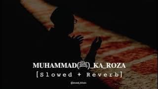 Muhammad Ka Roza Slowed Reverb Islamic Naat ❤️