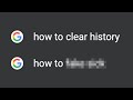 When Mom checks your Search History...