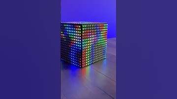 BUILD the GIANT LED CUBE in the world by ESP32 matrix