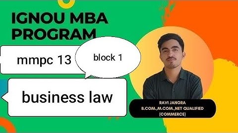 ignou mmpc 13 block 1 class! mmpc13 important questions