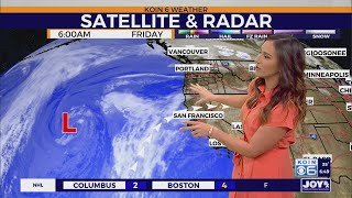 Friday Morning Wx Update: Sunshine returns on Friday