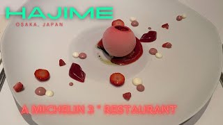 Hajime - Osaka Japan a Michelin 3 Star Restaurent