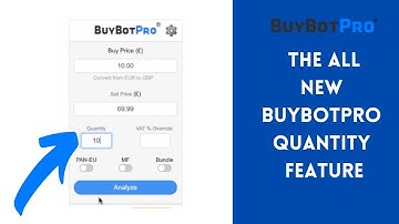 New & Exciting BuyBotPro Quantity Feature