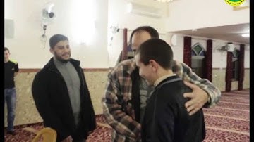 طالب مؤسسة حراء-مجد ميعاري من قرية المكر-لحظة ختمه للقرآن الكريم