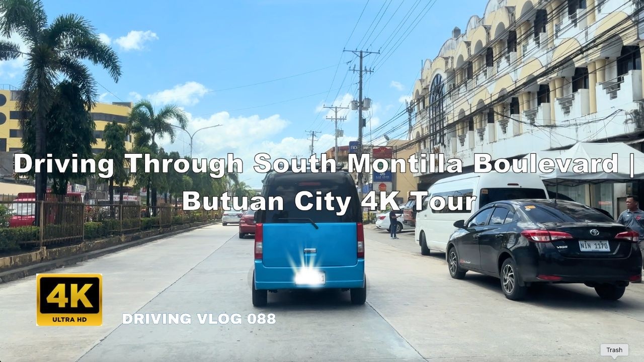 Driving Through South Montilla Boulevard – Butuan City 4K Tour