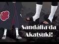 Como fazer: Sandália da Akatsuki - Dica Cosplay