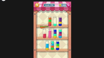 Water Sort Puzzle I Level 342 I  Facebook I SOLVED