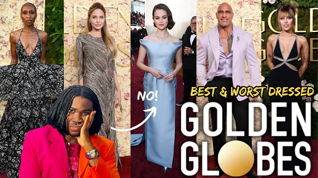 TOP BEST AND WORST DRESSED AT THE GOLDEN GLOBES AWARDS 2025! (Brutally  Honest)