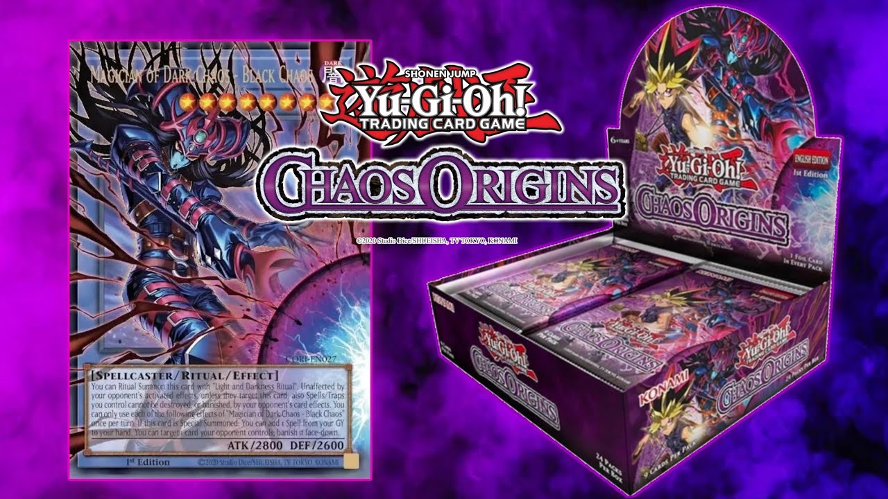 Yu-Gi-Oh! Chaos Origins Booster Box Opening - YouTube