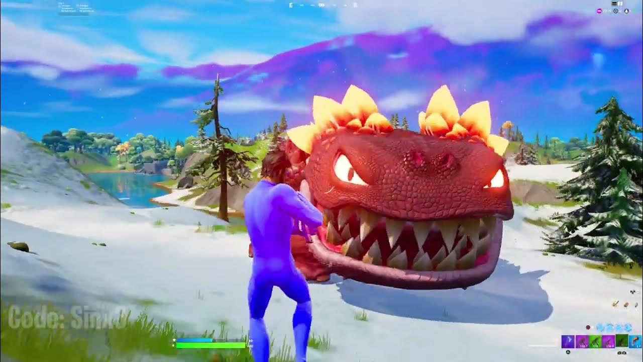 Is It Possible To Kill Klombo In Fortnite Can you KILL the Klombo Dinosaur..? Fortnite Battle Royale - YouTube