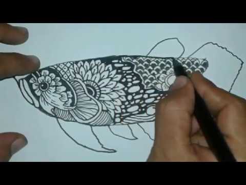  Gambar  Ragam Hias Fauna  Ikan 