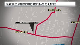 VIDEO: Deputies: Suspect dead after chase ends in gunfire in Beaufort County