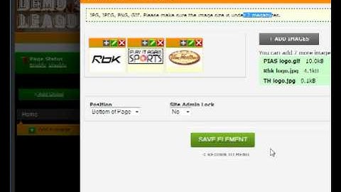 Pointstreak Sites (CMS) - Multi-image slider