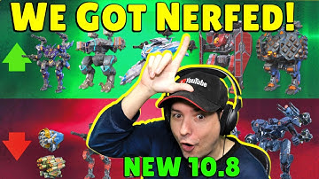 YOU GOT REBALANCED by War Robots... 10.8 Update