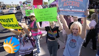 Hundreds gather in Scottsdale for abortion rights in state Constitution by azcentral.com and The Arizona Republic 362 views 4 weeks ago 1 minute, 17 seconds