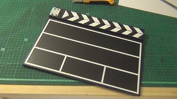🎬 Making a Real Clapperboard