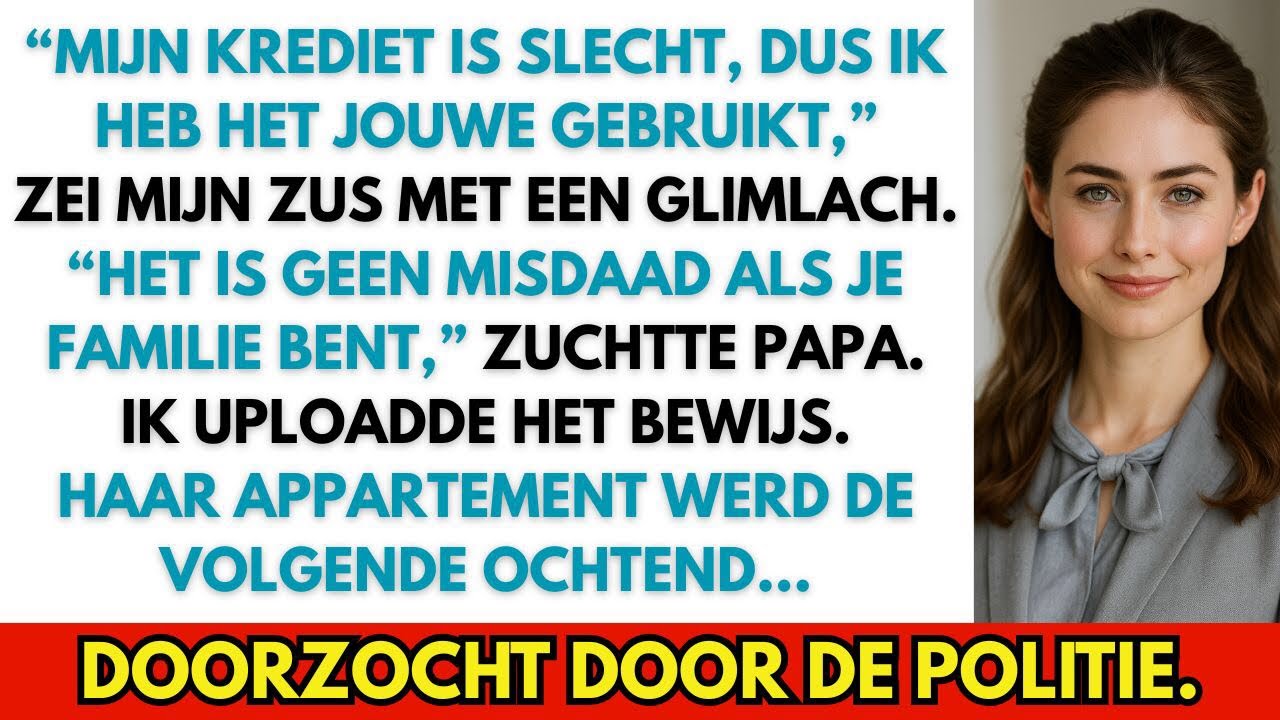 “MIJN ZUS GEBRUIKTE MIJN IDENTITEIT VOOR EEN LENING VAN €90.000 — ZE WIST NIET WIE IK ECHT WAS.”