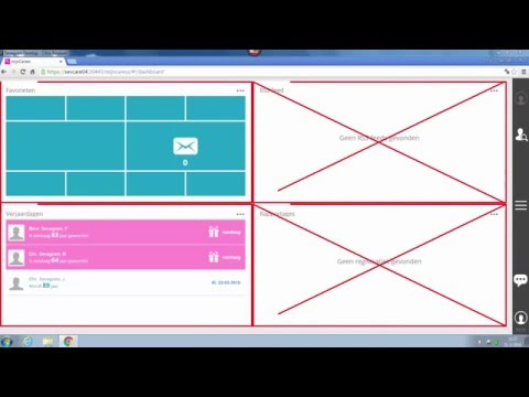 Sevagram MijnCaress: Het dashboard
