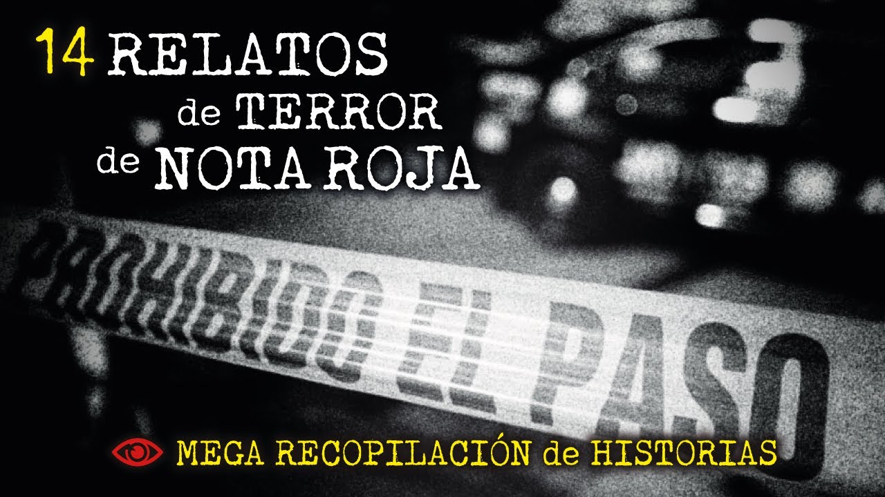 LA MÁQUINA TRITURADORA Y OTROS 14 RELATOS de NOTA ROJA | MEGA RECOPILACIÓN de HISTORIAS de TERROR