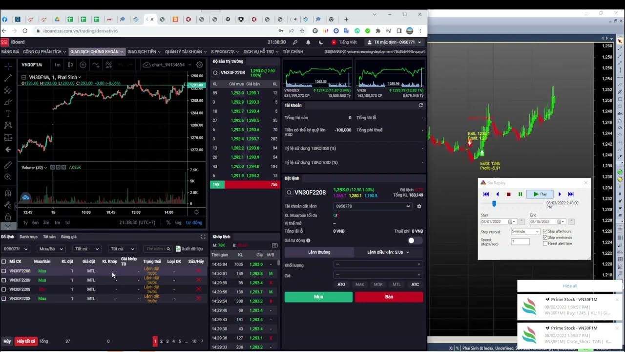 [Prime API] Kết nối API đặt lệnh từ Amibroker lên Công ty chứng khoán