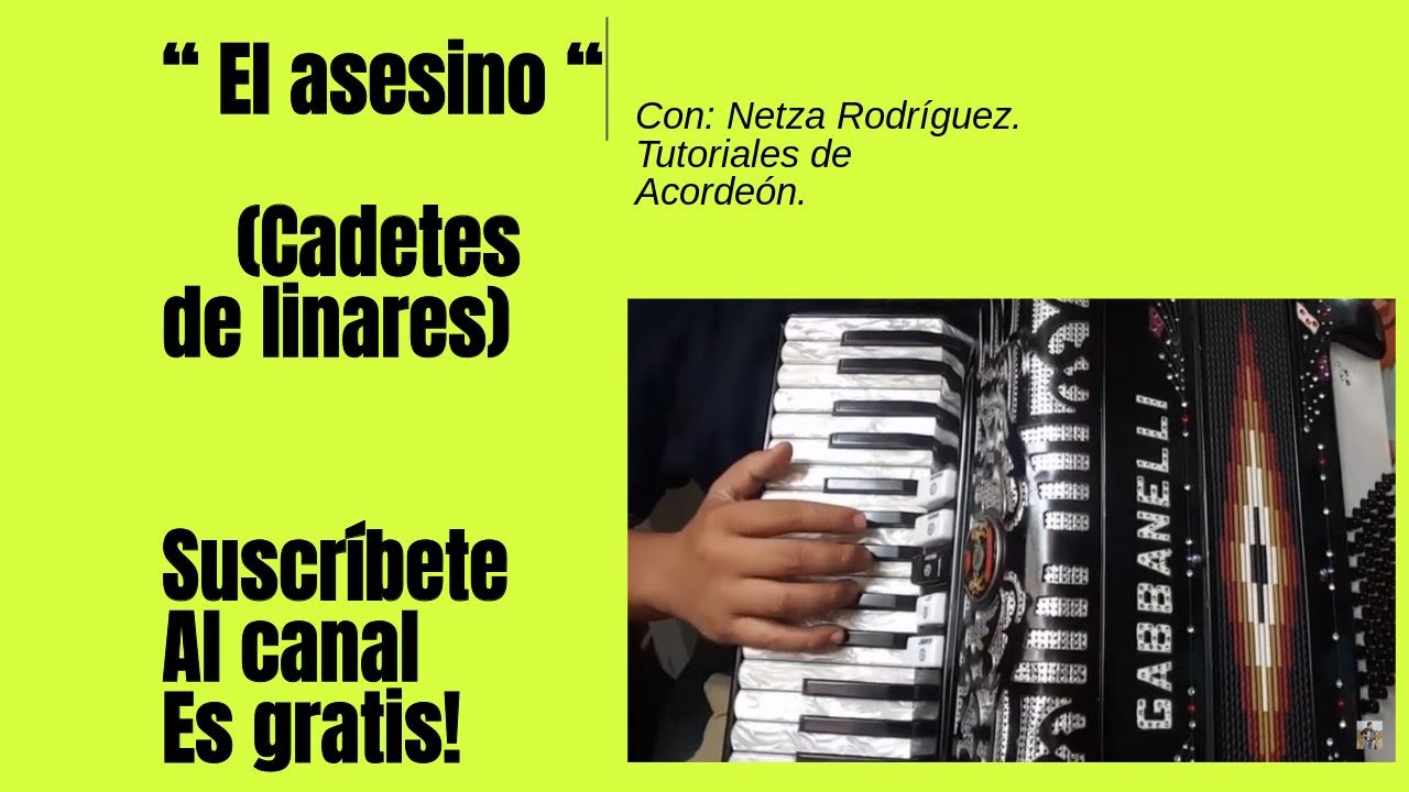 El asesino / Acordeón de teclas / Netza Rodríguez