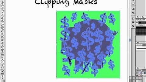 Create Clipping Masks the easy way - Illustrator CS5 Tutorial