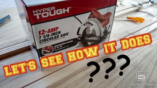 7 1/4" circular saw from Walmart