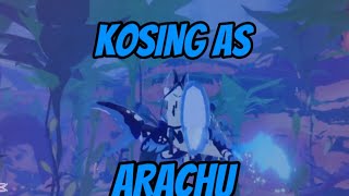 Kosing As Arachu Creature Of Sonaria Cos