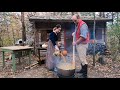 Making Pumpkin Butter in the 1800s |Traditional American Fall Food|