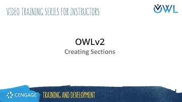 OWLv2: Creating Sections