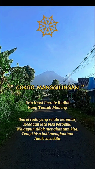 cokro manggilingan#jawa #leluhurnusantara #wedaranjawa #perjalanan #viral #lagujawaviraltiktok