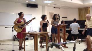 Jerusalem V'Hadarta performing at Hod Senior Center - 5