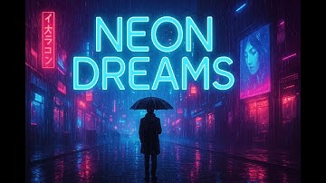 Neon Dreams | 30 Min Ambient Cyberpunk ASMR | Futuristic Synthwave Chill Background Music