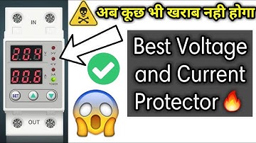 Smart 3 in 1 Voltage & Current Protector | How to Set Over & Under Voltage Protector | BlackT