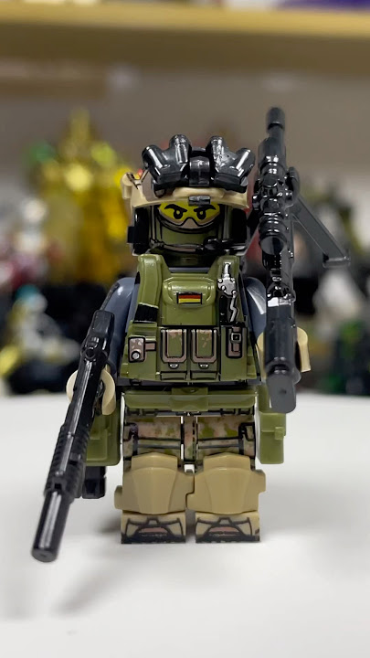 LEGO Military Soldier - KSK German Special Forces | Unofficial Minifigures