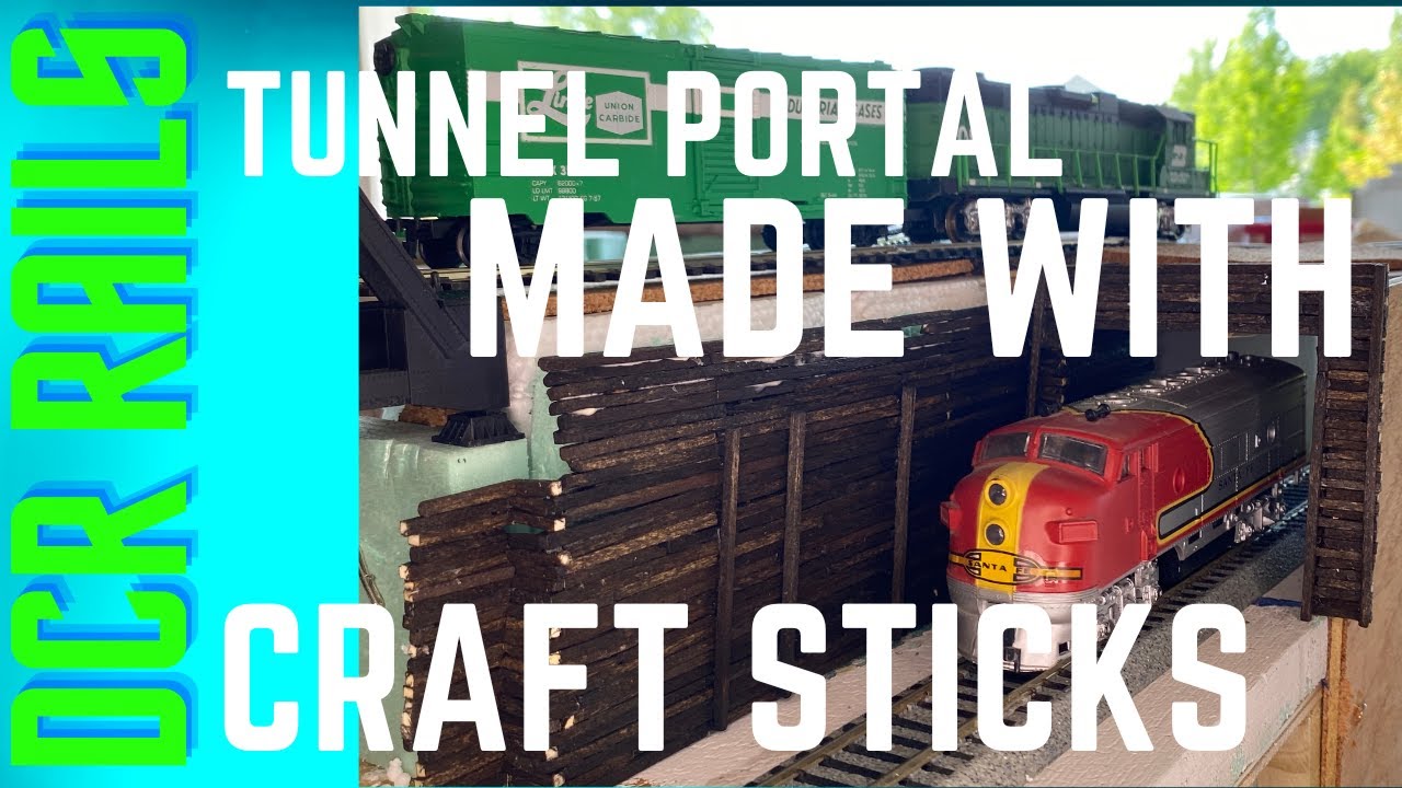 029  Craft Stick Tunnel Portal and Short Operations