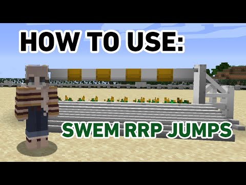 HOW TO USE SWEM JUMPS! | RRP | MINECRAFT | HORSE | primrose