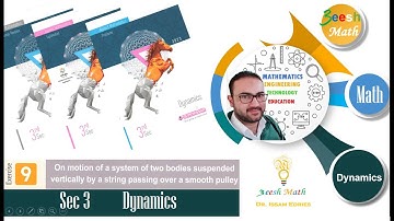 Sec 3 Dynamics Simple Pulleys Lesson one vertical suspending   Exercise 9  المعاصر EL Moaasser 2023