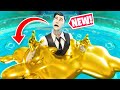 ALL GOLD Midas Skin SURPRISE! (Fortnite Season 2 Gameplay)