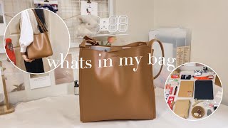 What's in my bag  ~ work essentials