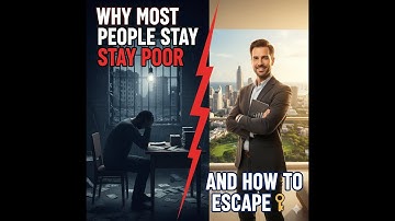 Why Most People Stay Poor and How to Escape