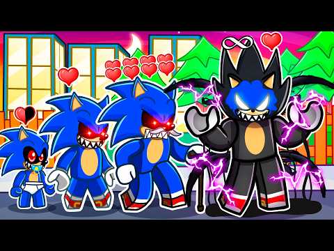 BIRTH TO DARK SONIC In Roblox SNAPCHAT!